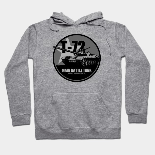 T-72 Tank Hoodie by Firemission45